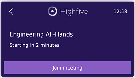 Tap to Join Video Meetings